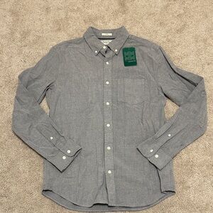 Hawker Rye Mens Grey Button Up Shirt